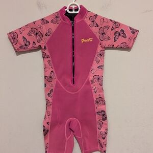 Goldfin butterfly short wetsuit size 6